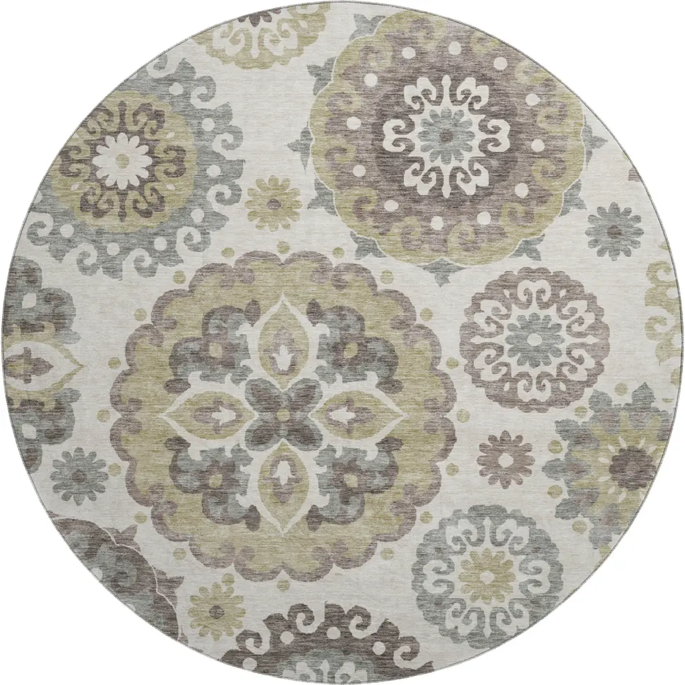 Mayfield AMF763 Beige 8' x 8' Rug