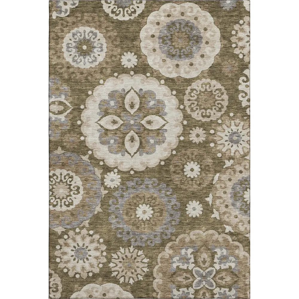 Mayfield AMF763 Brown 3' x 5' Rug