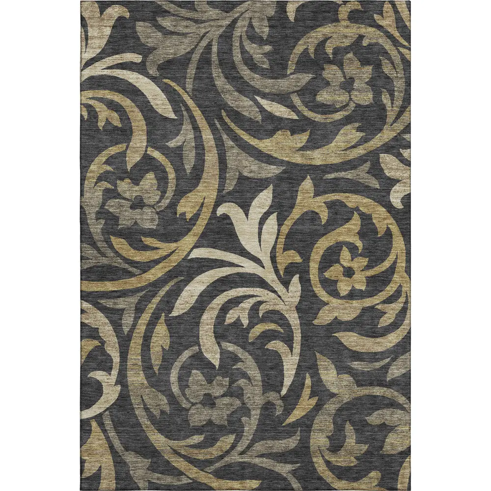 Mayfield AMF764 Black 10' x 14' Rug