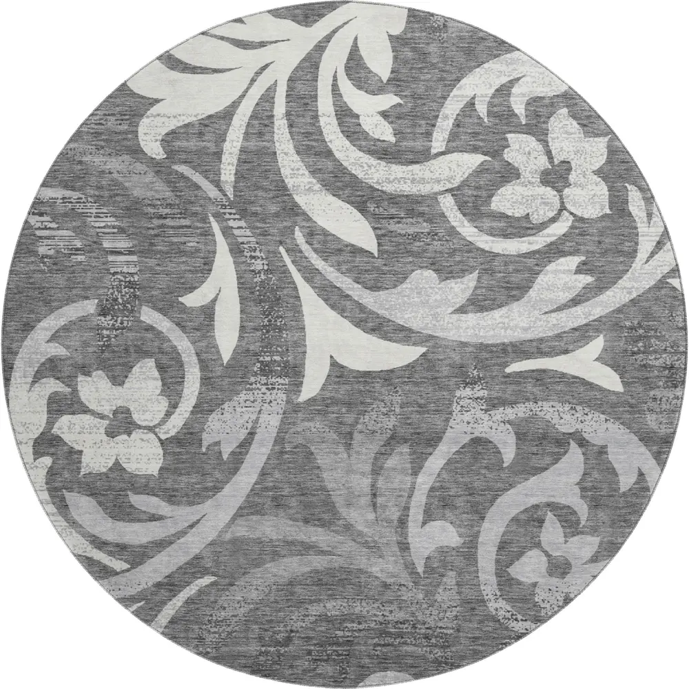 Mayfield AMF764 Charcoal 8' x 8' Rug