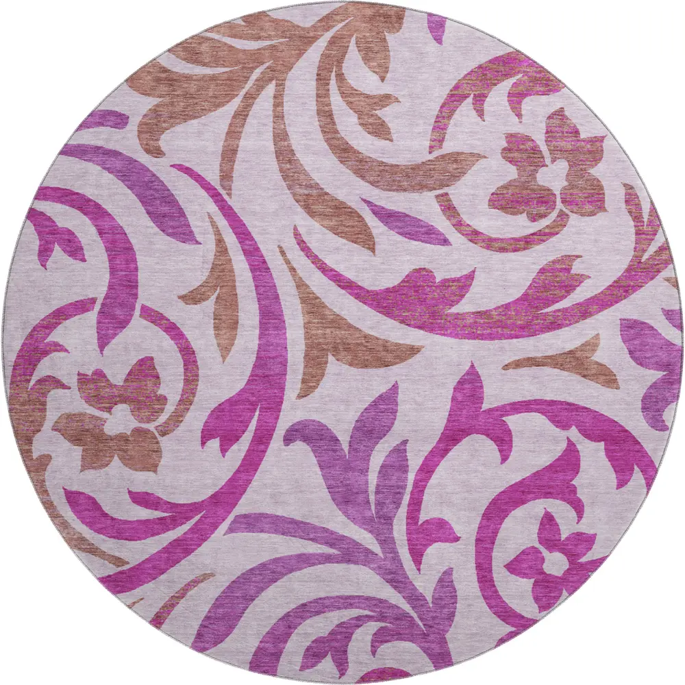 Mayfield AMF764 Lavender 8' x 8' Rug