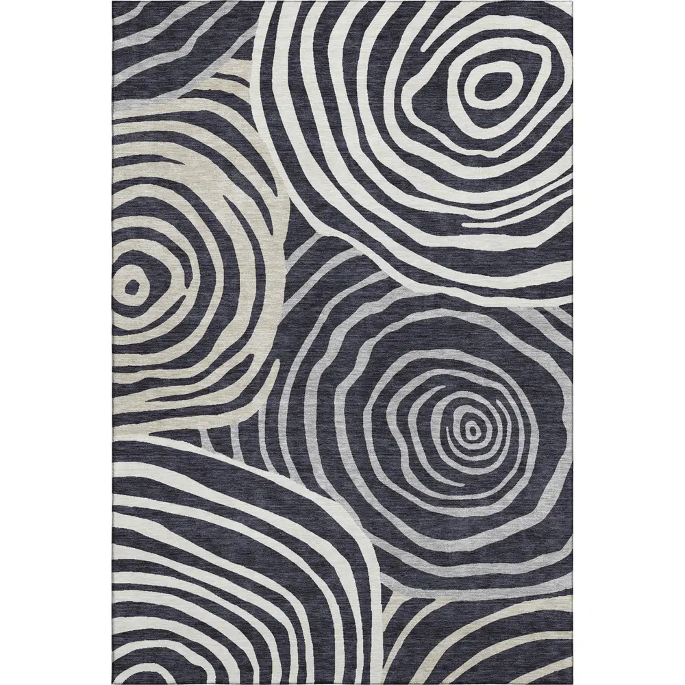 Mayfield AMF765 Black 9' x 12' Rug