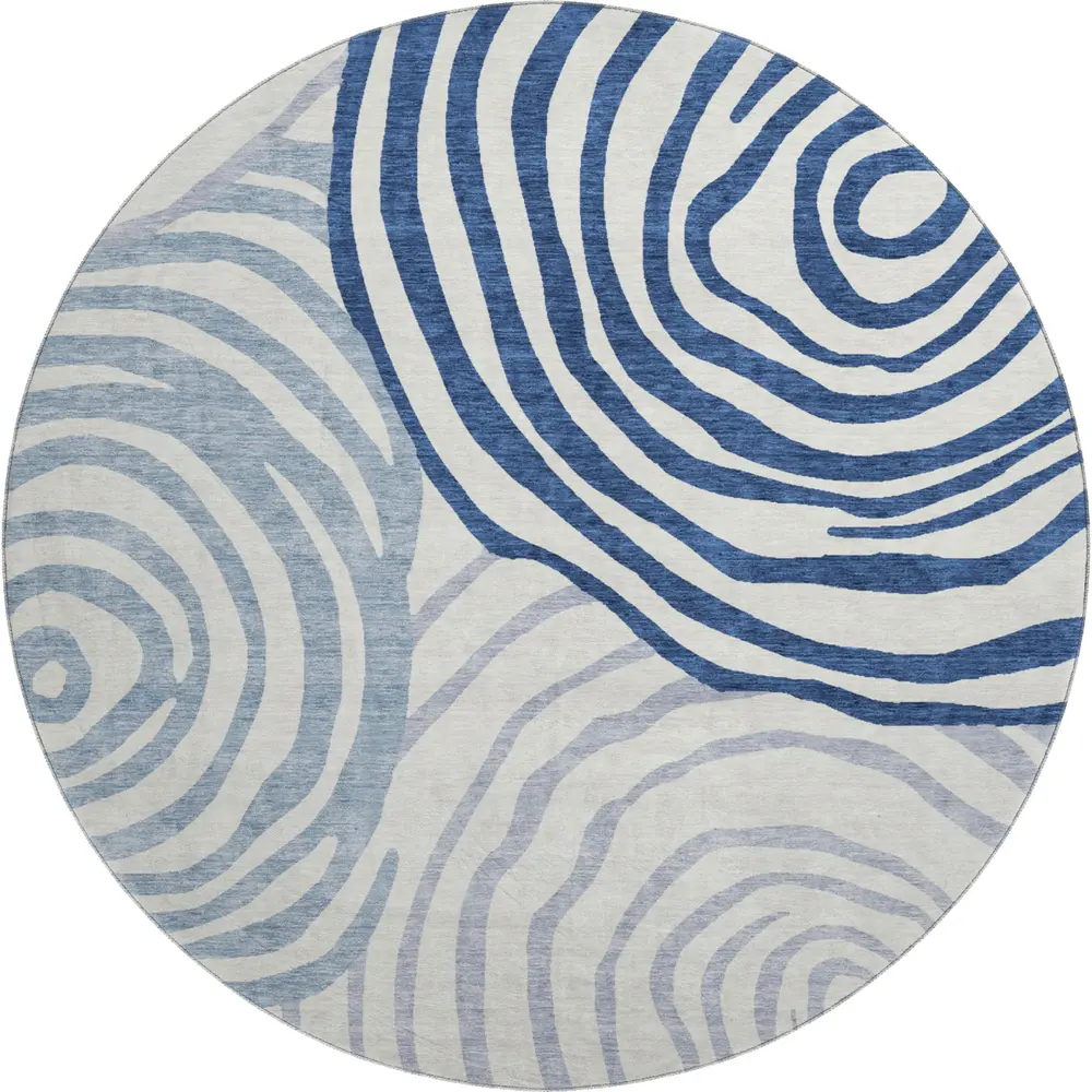 Mayfield AMF765 Blue 8' x 8' Rug