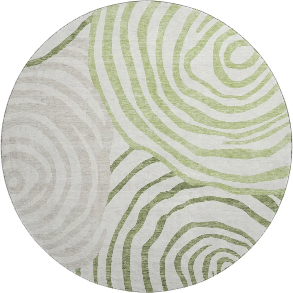 Mayfield AMF765 Green 8' x 8' Rug
