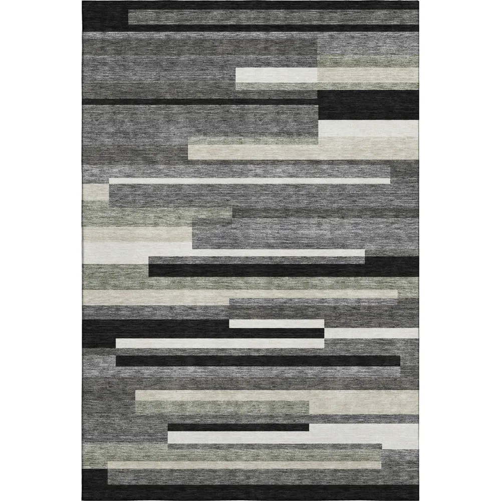 Mayfield AMF766 Black 10' x 14' Rug