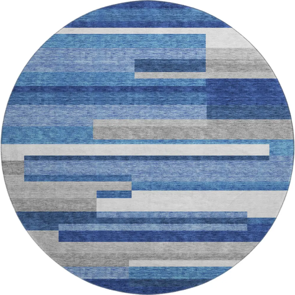 Mayfield AMF766 Blue 8' x 8' Rug
