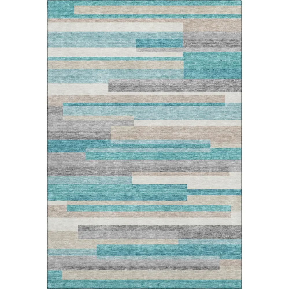 Mayfield AMF766 Teal 10' x 14' Rug