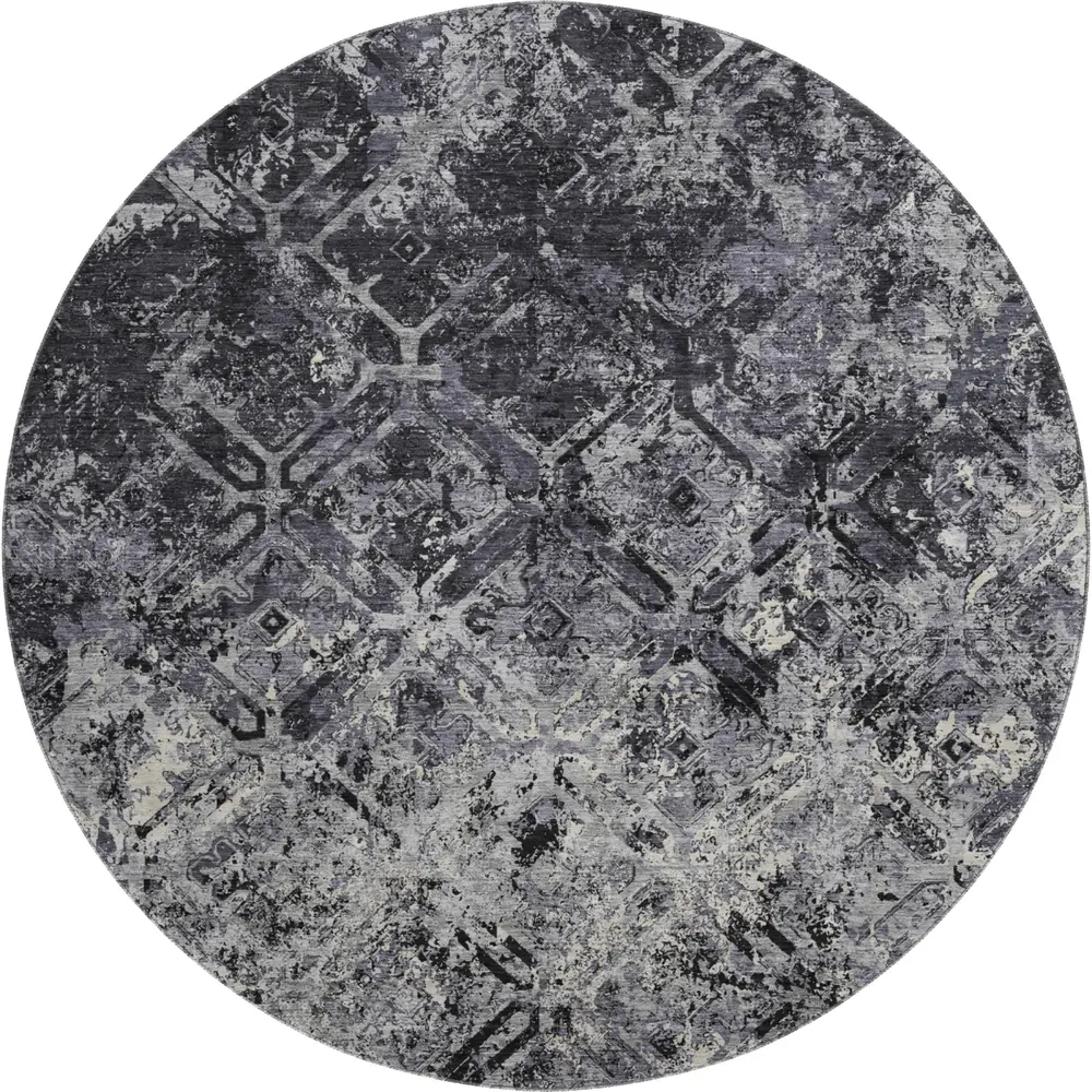 Mayfield AMF768 Black 8' x 8' Rug