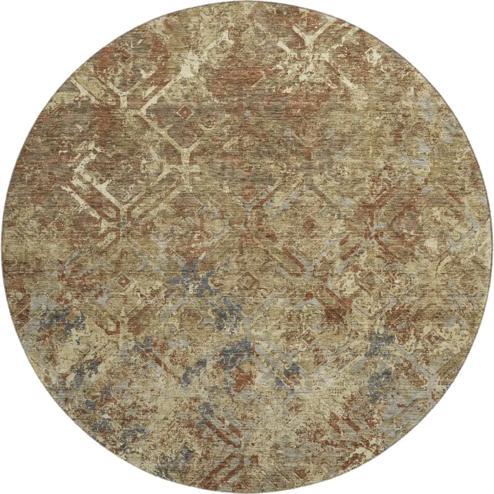 Mayfield AMF768 Brown 8' x 8' Rug