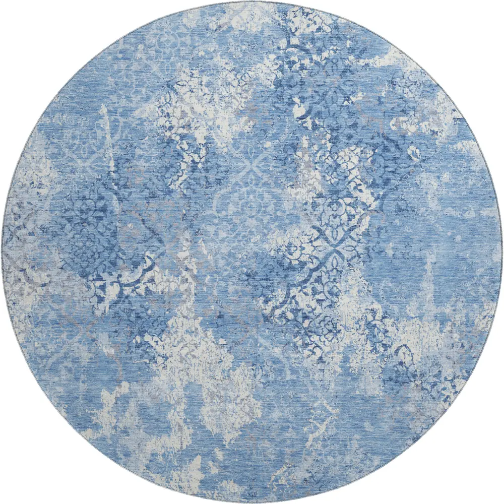 Mayfield AMF769 Blue 8' x 8' Rug