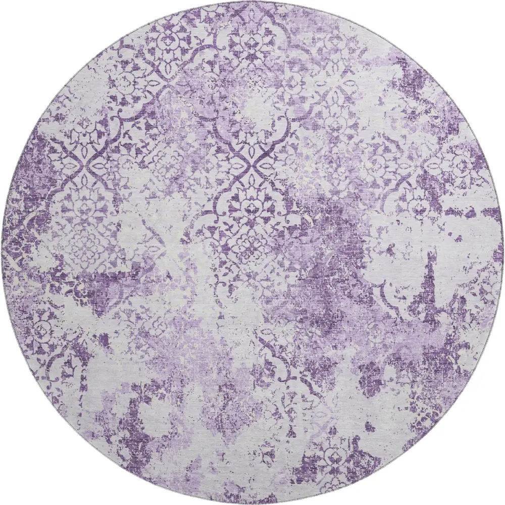Mayfield AMF769 Lavender 8' x 8' Rug