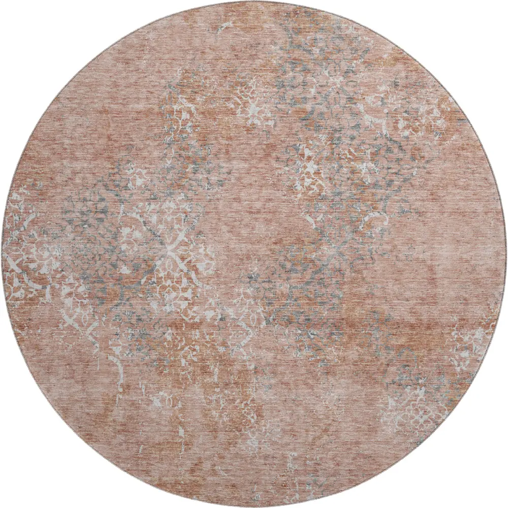 Mayfield AMF769 Salmon 8' x 8' Rug
