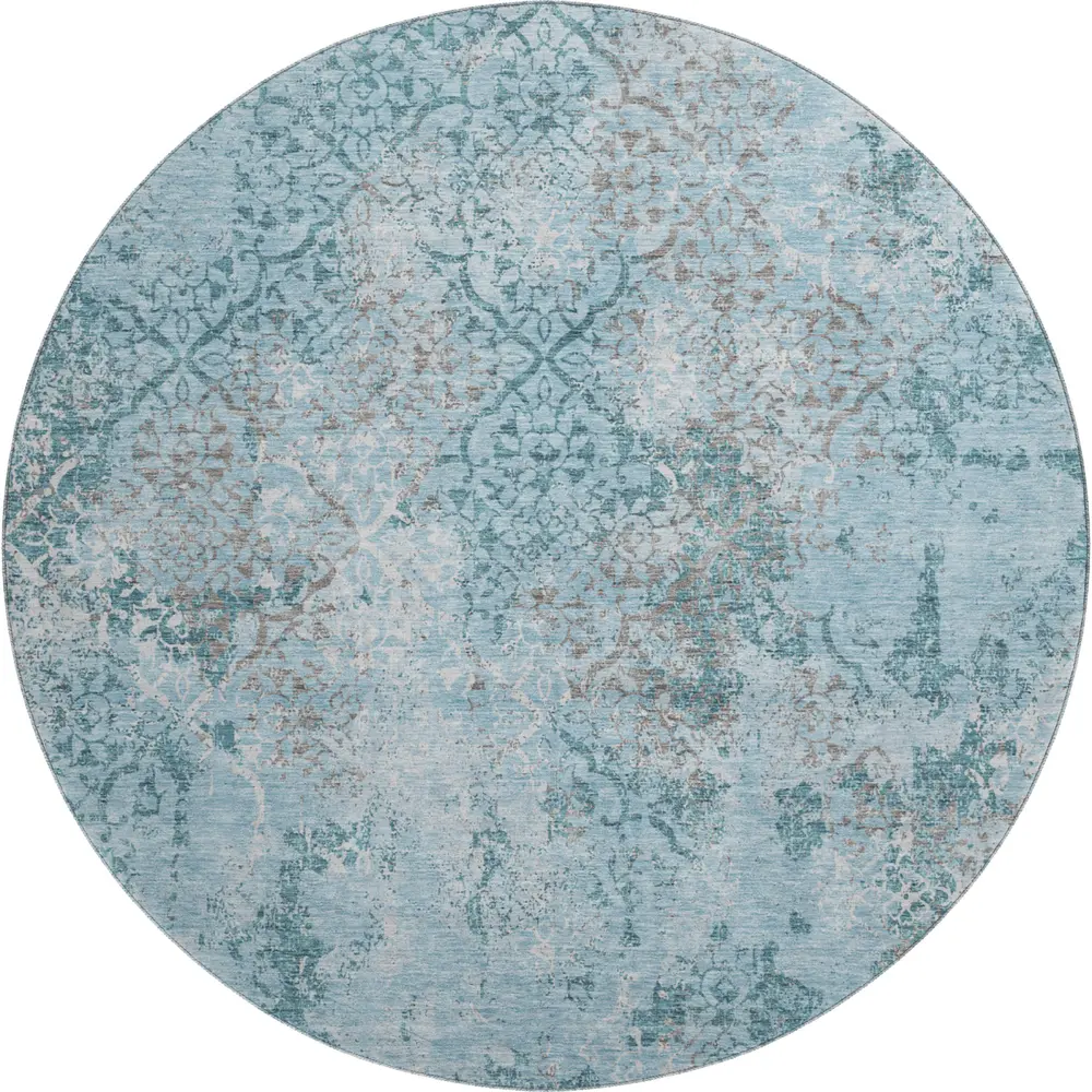 Mayfield AMF769 Teal 8' x 8' Rug