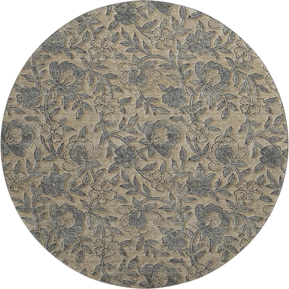 Mayfield AMF771 Khaki 8' x 8' Rug