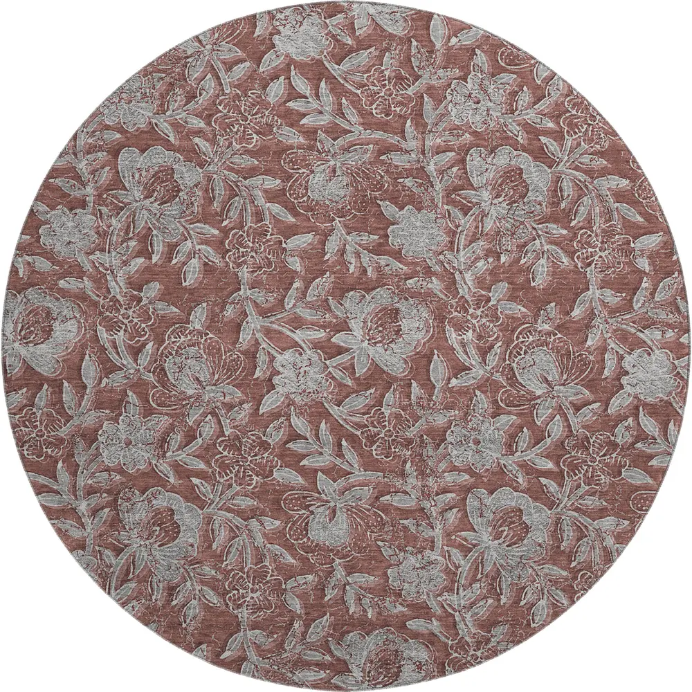 Mayfield AMF771 Paprika 8' x 8' Rug