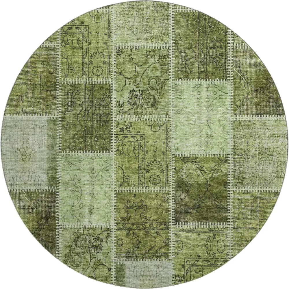 Mayfield AMF772 Olive 8' x 8' Rug