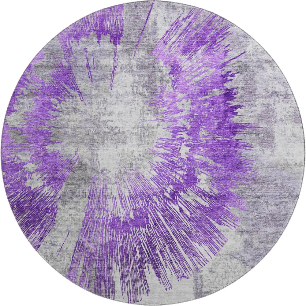 Mayfield AMF773 Purple 8' x 8' Rug