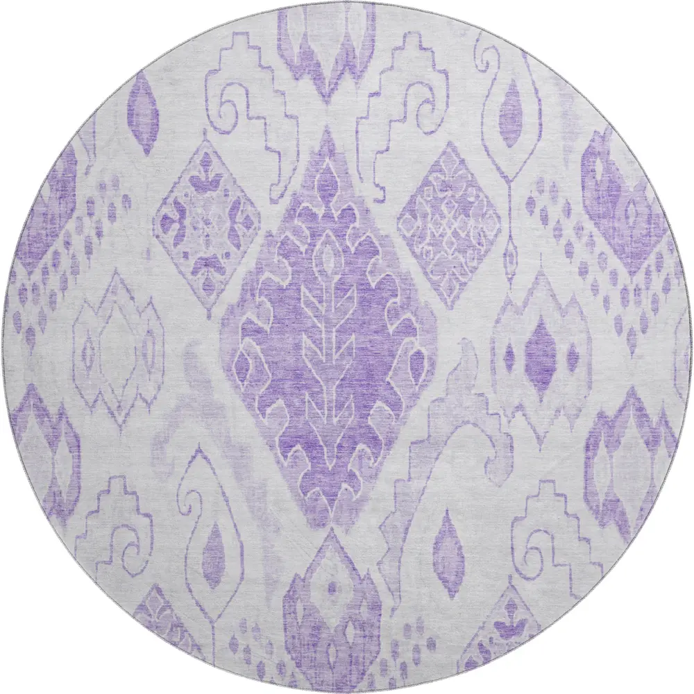 Mayfield AMF776 Purple 8' x 8' Rug