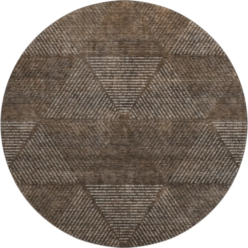 Mayfield AMF777 Brown 8' x 8' Rug