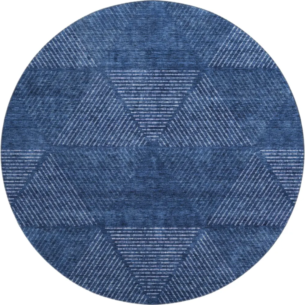 Mayfield AMF777 Navy 8' x 8' Rug
