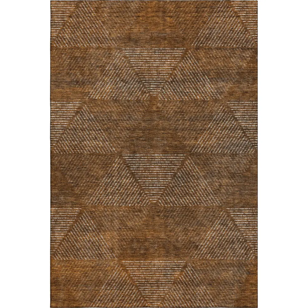 Mayfield AMF777 Terracotta 3' x 5' Rug