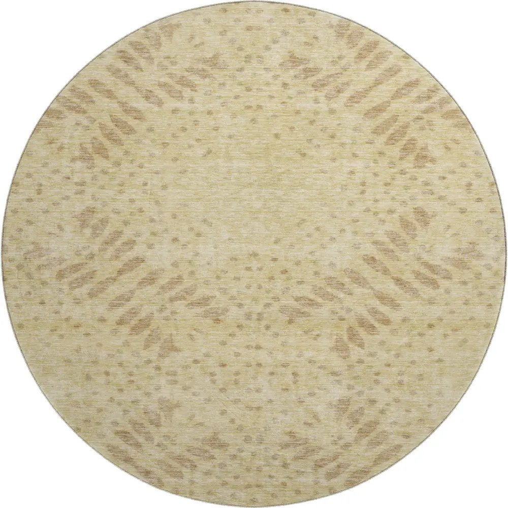 Mayfield AMF778 Gold 8' x 8' Rug