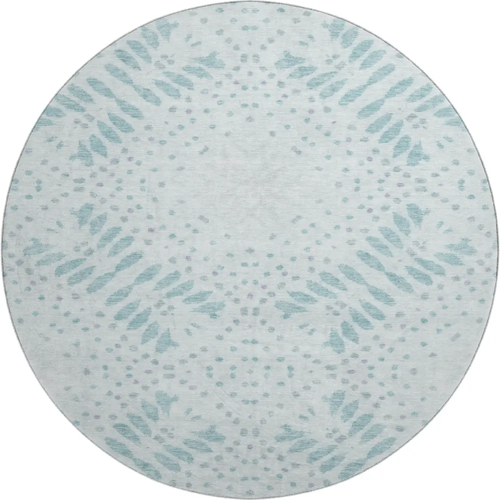 Mayfield AMF778 Teal 8' x 8' Rug