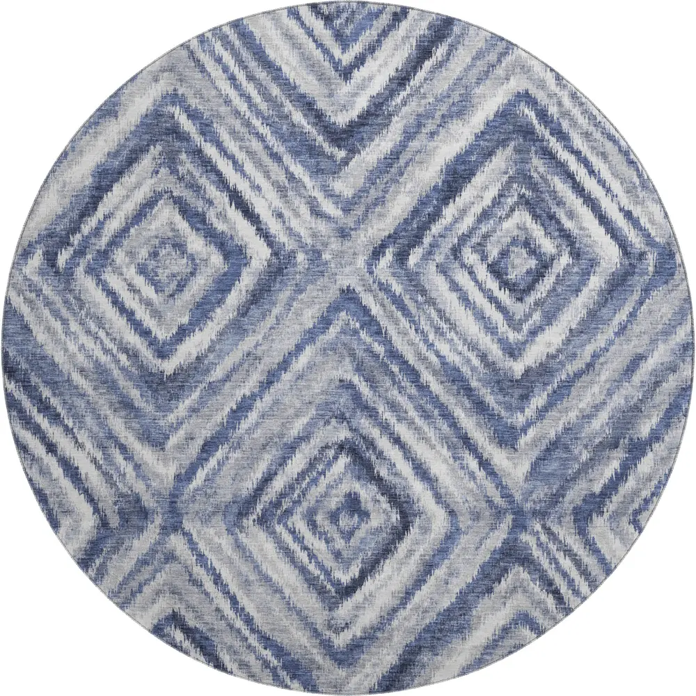 Mayfield AMF781 Blue 8' x 8' Rug