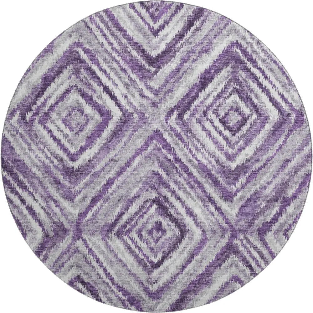 Mayfield AMF781 Purple 8' x 8' Rug