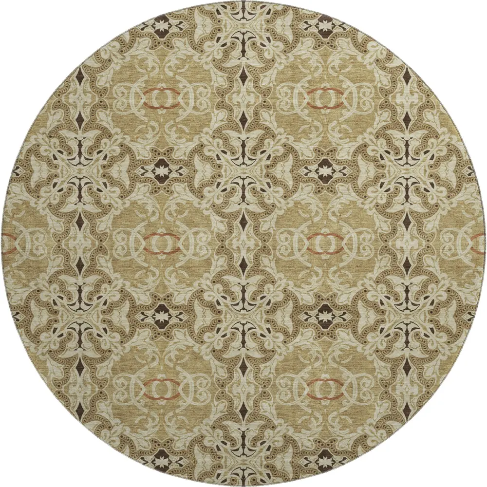Mayfield AMF783 Brown 8' x 8' Rug