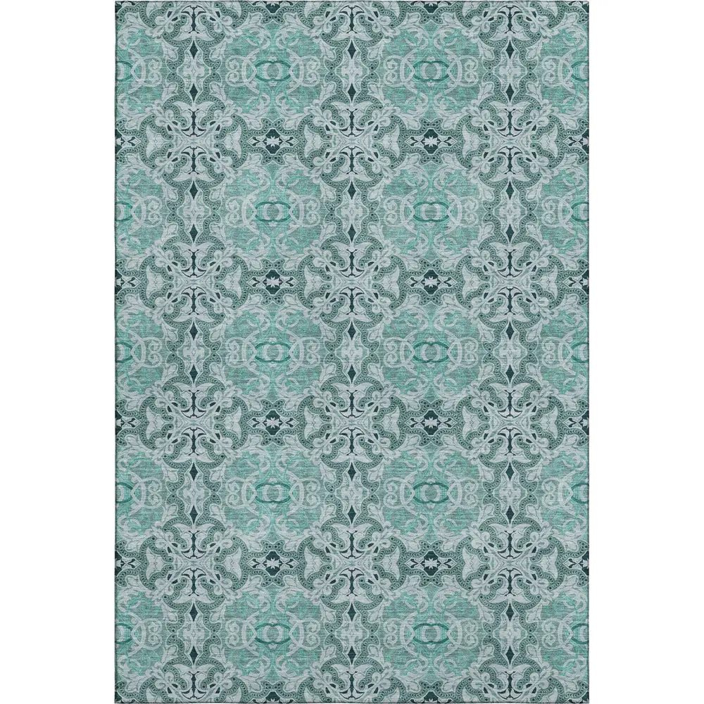 Mayfield AMF783 Teal 10' x 14' Rug