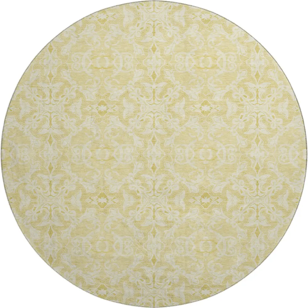 Mayfield AMF784 Gold 8' x 8' Rug