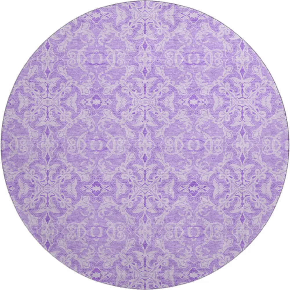 Mayfield AMF784 Lavender 8' x 8' Rug