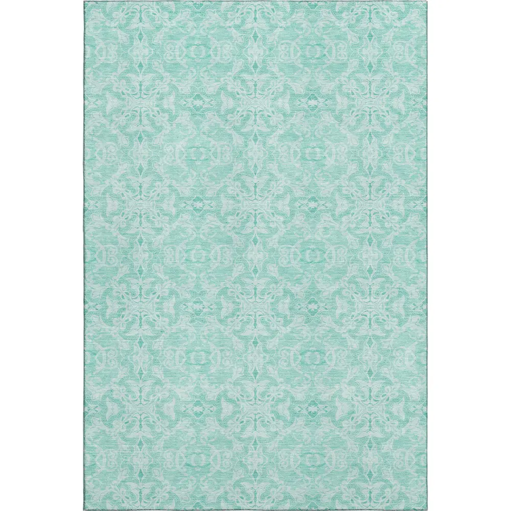 Mayfield AMF784 Turquoise 8' x 10' Rug