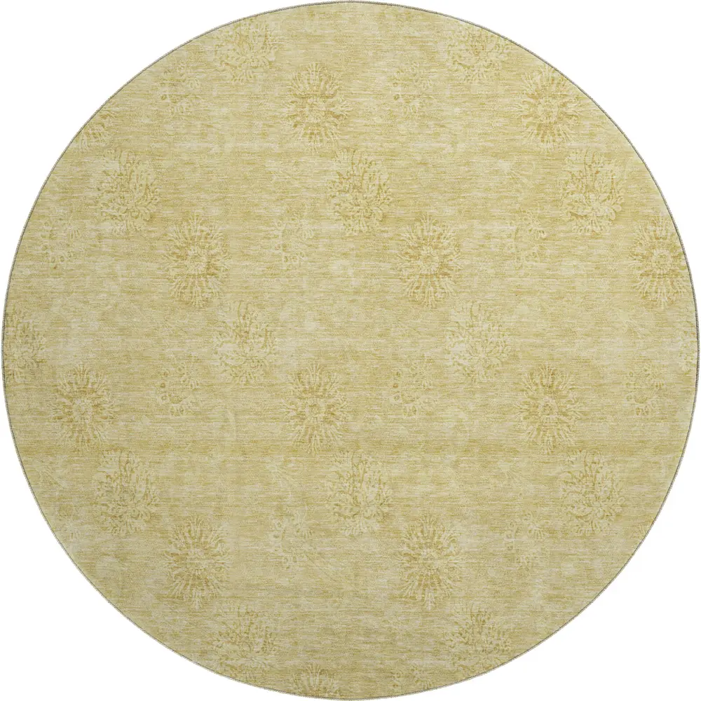 Mayfield AMF789 Gold 8' x 8' Rug