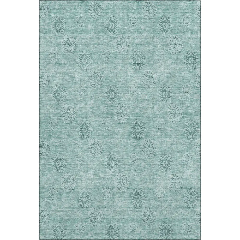 Mayfield AMF789 Teal 3' x 5' Rug