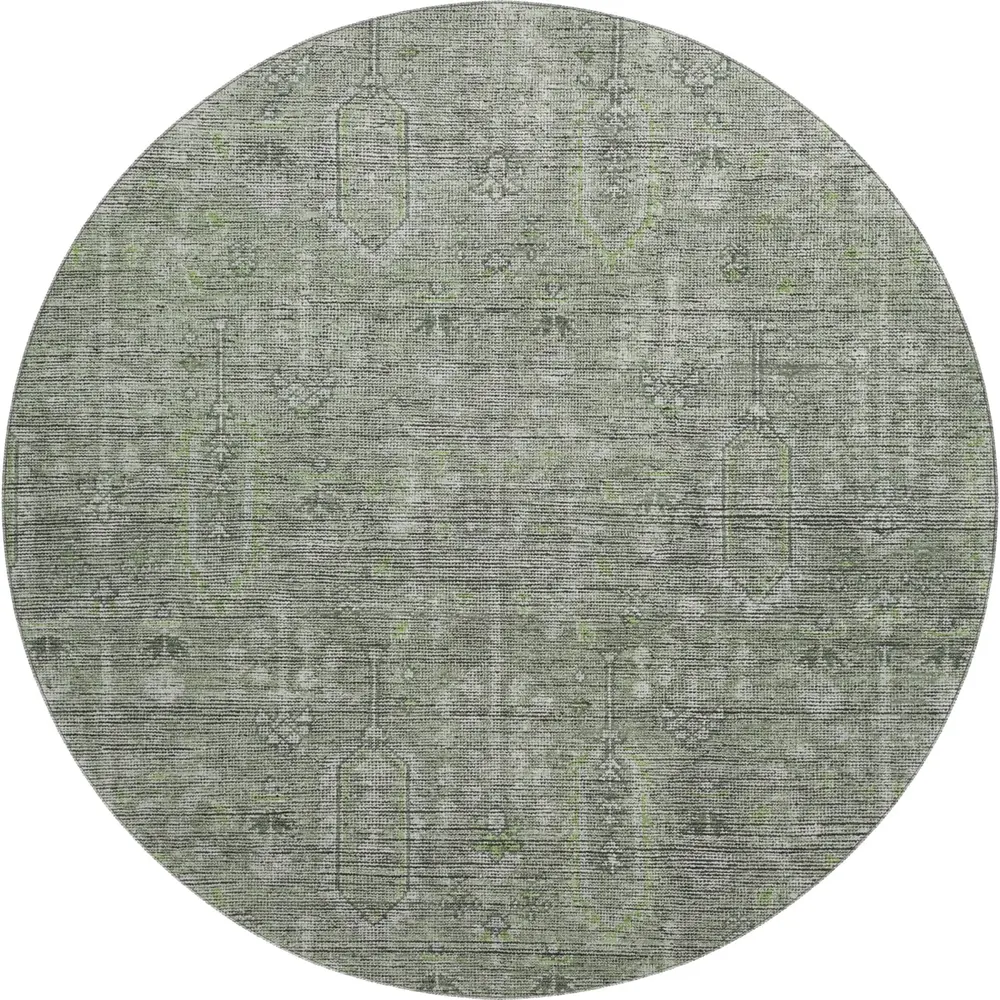 Mayfield AMF790 Green 8' x 8' Rug