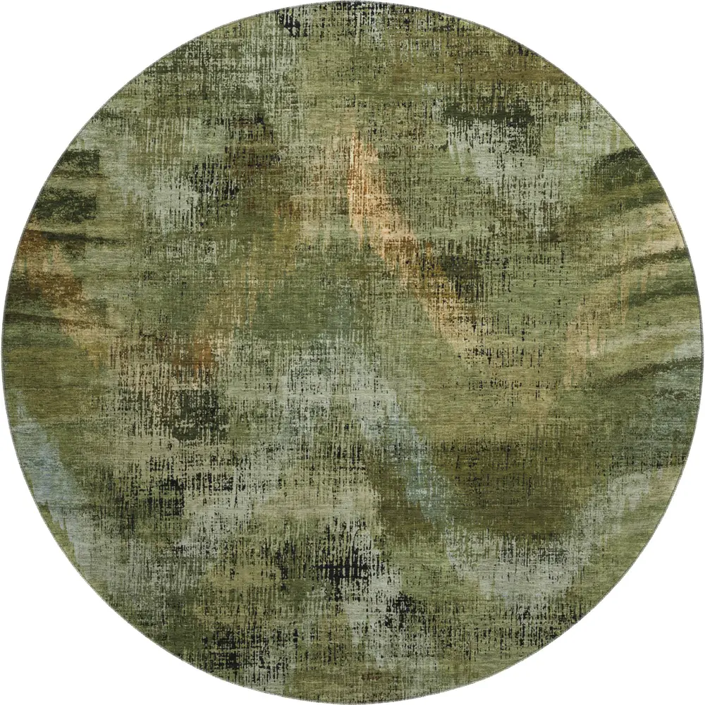 Mayfield AMF792 Olive 8' x 8' Rug