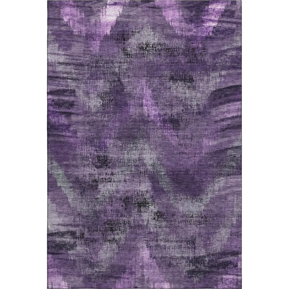 Mayfield AMF792 Purple 3' x 5' Rug