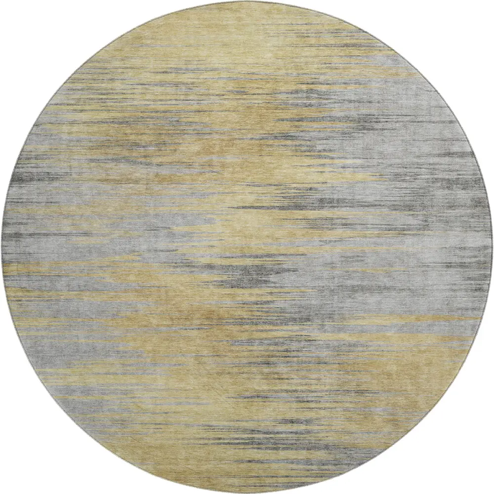 Mayfield AMF793 Gold 8' x 8' Rug