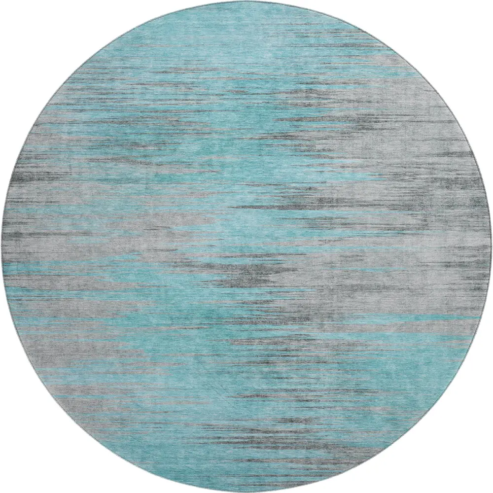 Mayfield AMF793 Teal 8' x 8' Rug
