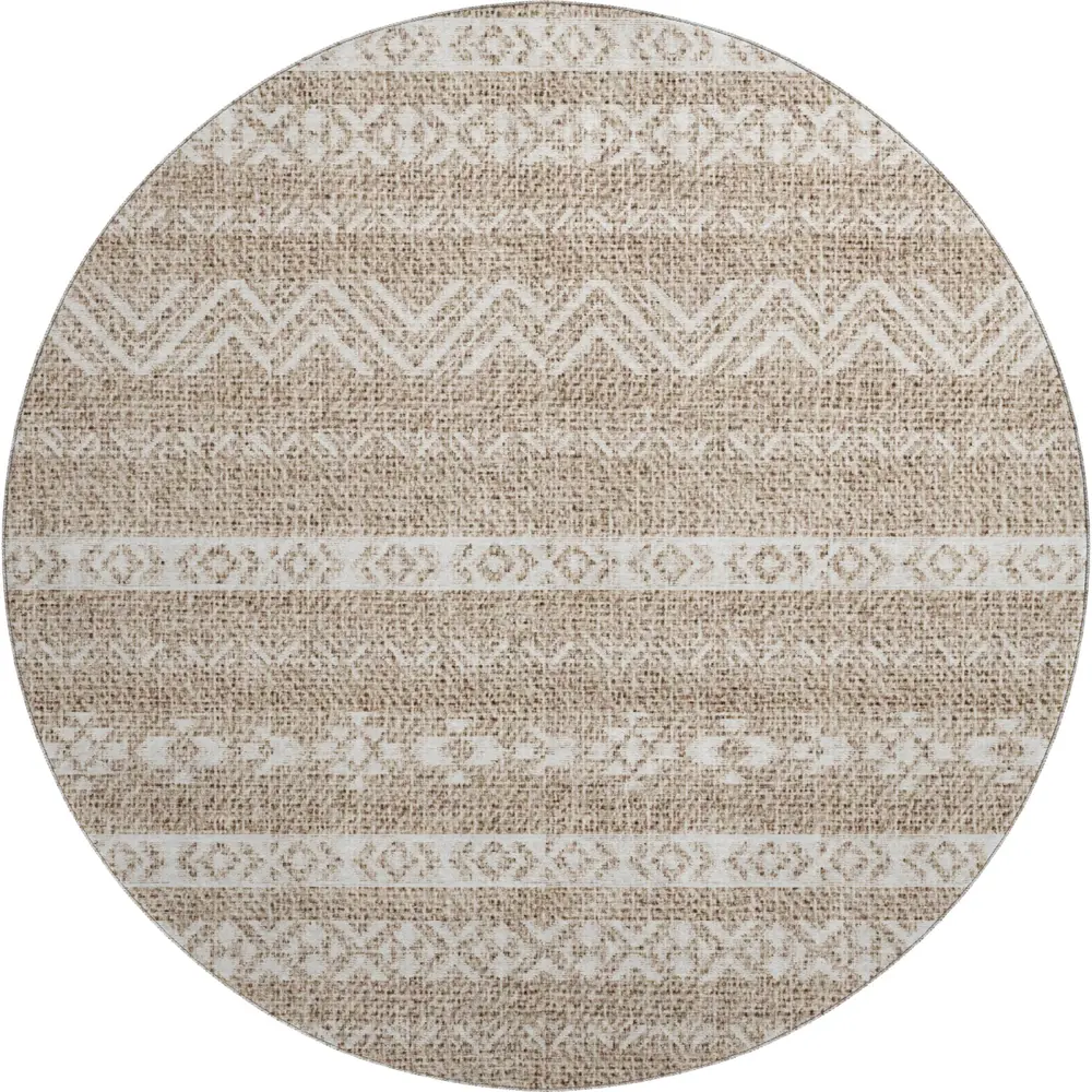 Mayfield AMF803 Brown 8' x 8' Rug