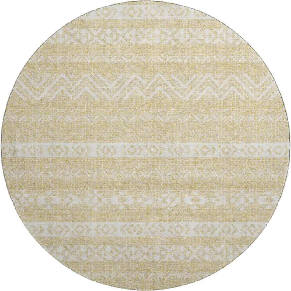 Mayfield AMF803 Gold 8' x 8' Rug