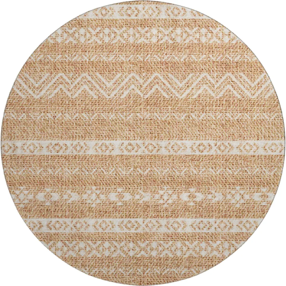 Mayfield AMF803 Terracotta 8' x 8' Rug
