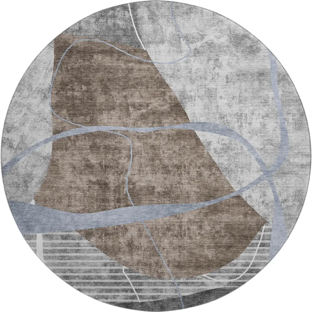 Mayfield AMF804 Chocolate 8' x 8' Rug