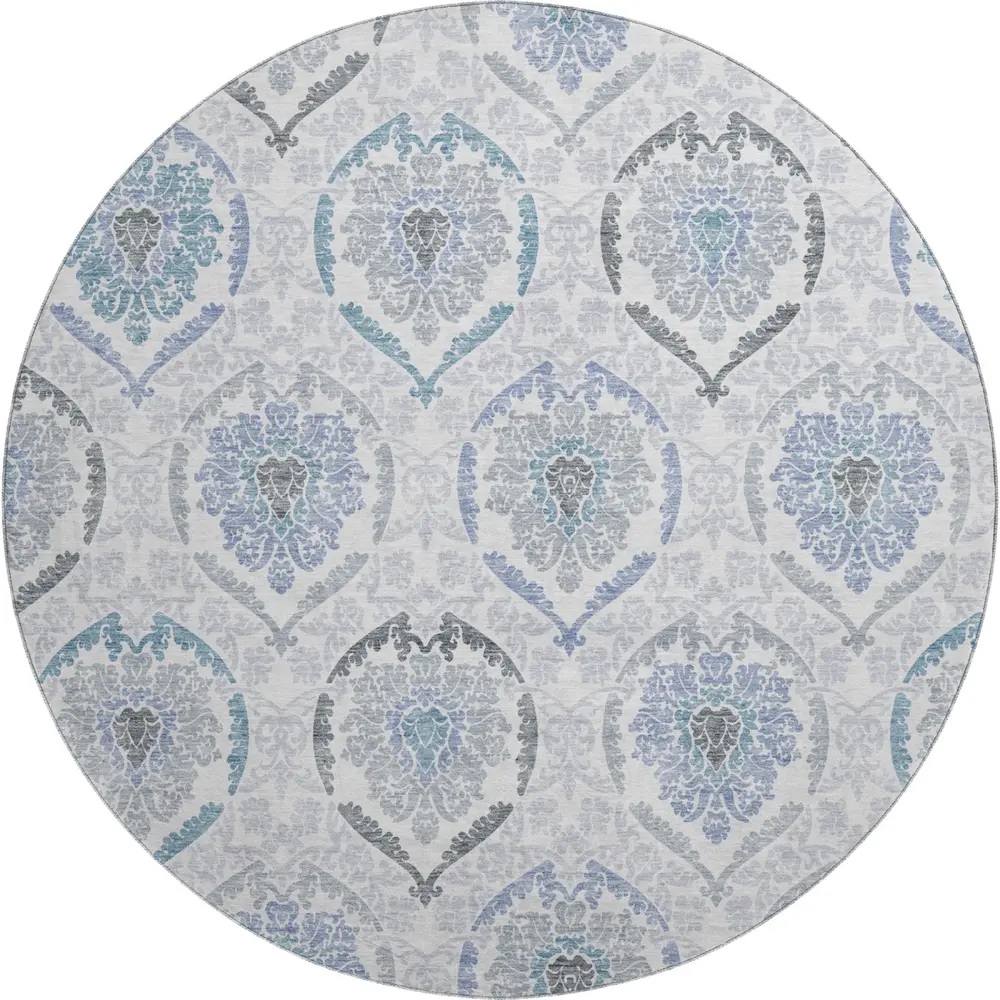 Mayfield AMF808 Blue 8' x 8' Rug