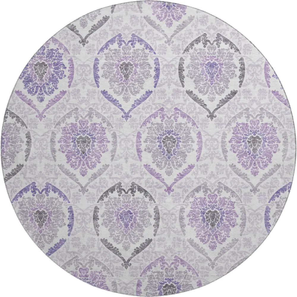 Mayfield AMF808 Purple 8' x 8' Rug