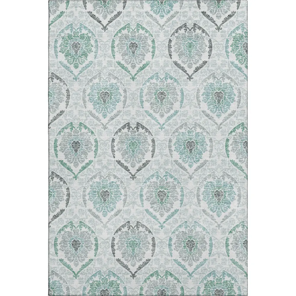 Mayfield AMF808 Teal 10' x 14' Rug