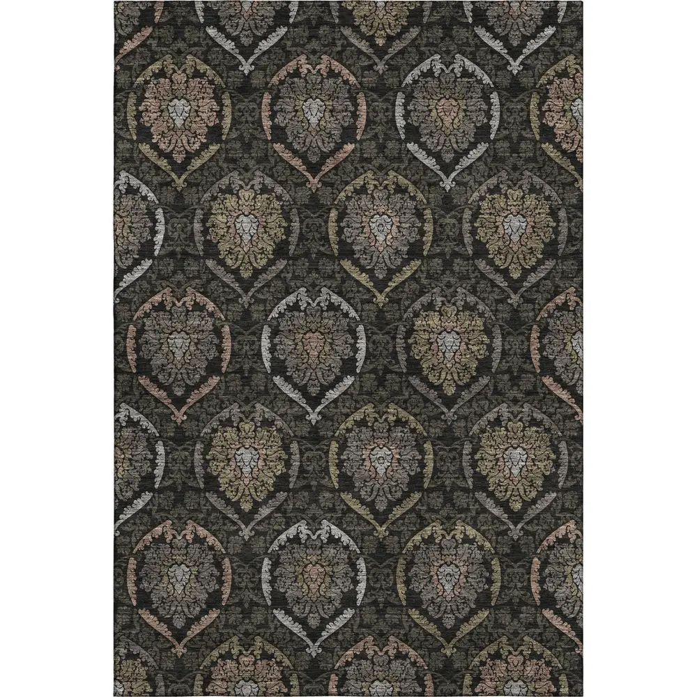Mayfield AMF809 Black 3' x 5' Rug