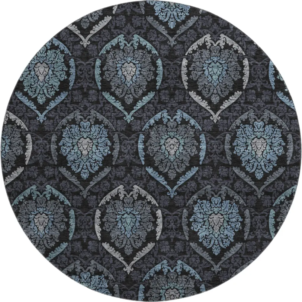 Mayfield AMF809 Blue 8' x 8' Rug